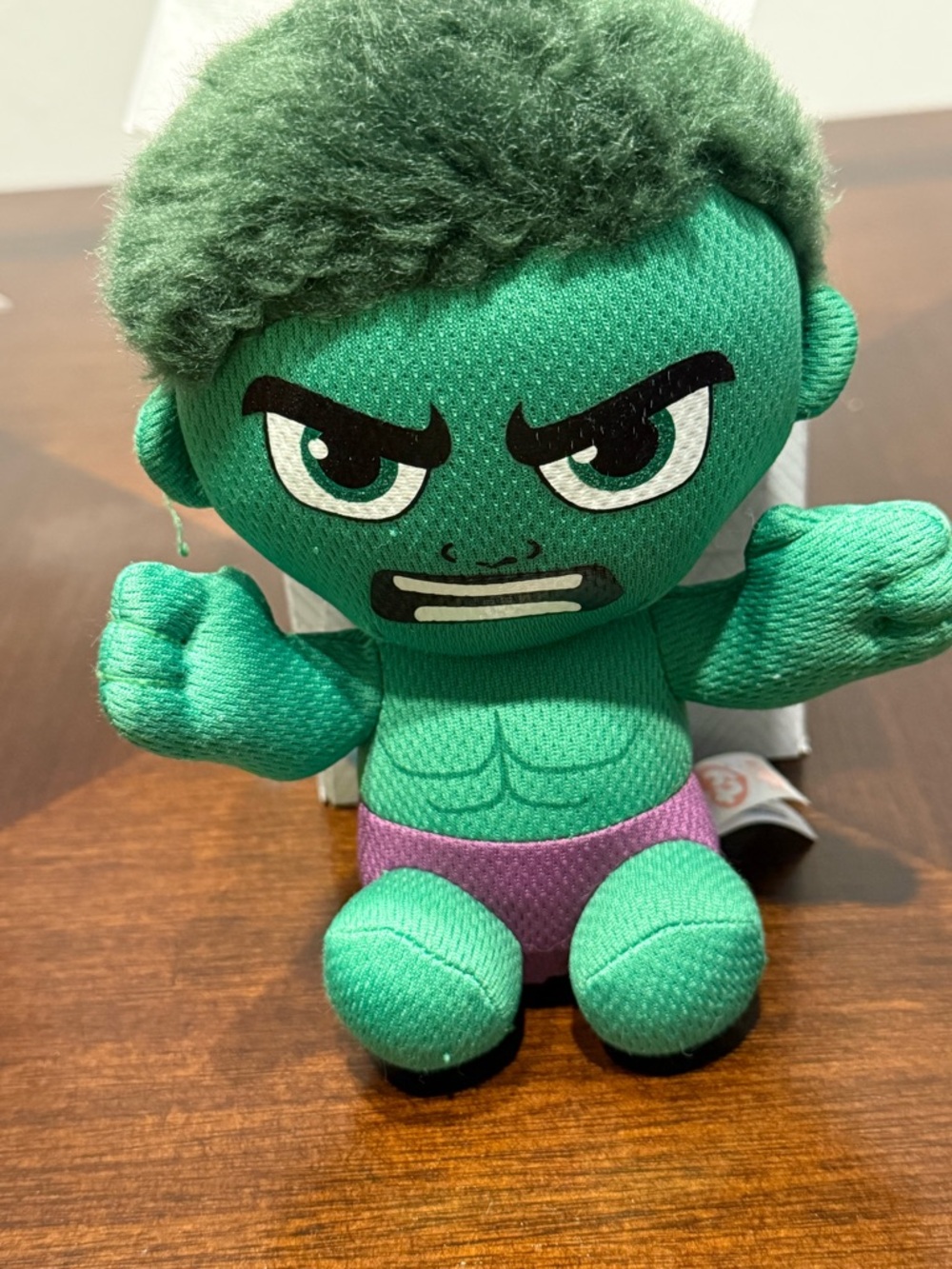 Marvel The Hulk Green and Purple Plush Figure